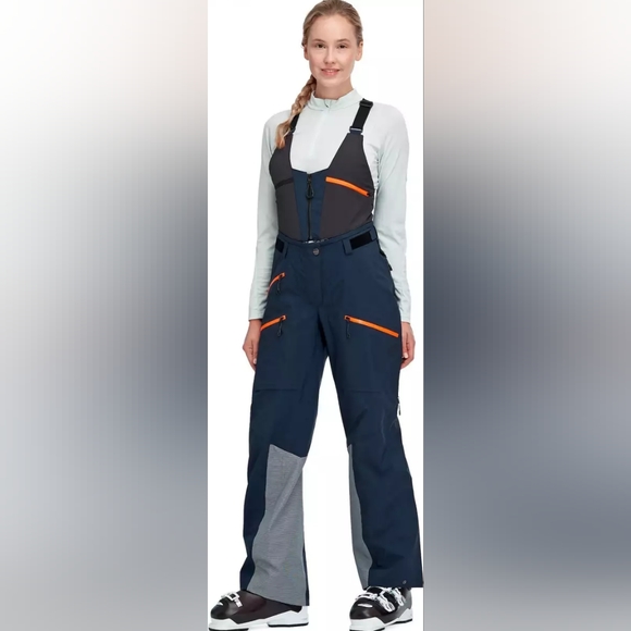 Mammut La Liste Pro HS Bib Ski Pants, Size 38 - Picture 3 of 16